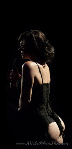 From my "Spoken Word Burlesque" piece. Photo by